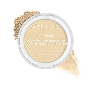 WET N WILD BARE FOCUS CLARIFYING FINISHING POWDER MATTIERENDER PUDER FAIR/LIGHT 6G