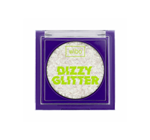 WIBO DIZZY GLITTER BROKAT-LIDSCHATTEN 1 SILBERN