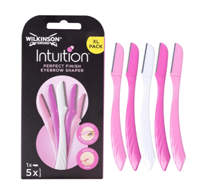 WILKINSON SWORD INTUITION PERFECT FINISH EINWEGRASIERER FÜR AUGENBRAUEN UND GESICHT 5 STÜCK