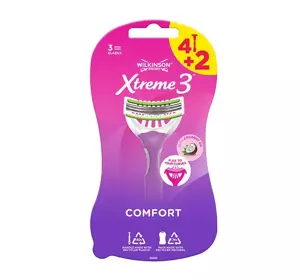 WILKINSON SWORD XTREME3 BEAUTY EINWEGRASIER FÜR FRAUEN 6 STÜCK