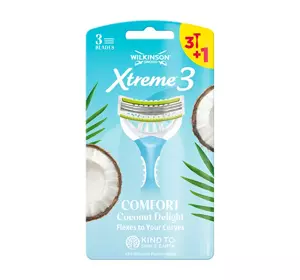 WILKINSON SWORD XTREME3 COMFORT COCONUT DELIGHT EINWEGRASIERER FÜR FRAUEN 4 STÜCK