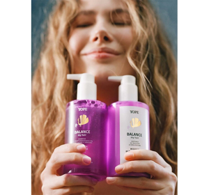 YOPE BOUNCE MY HAIR BALANCE SHAMPOO FÜR FETTIGE KOPFHAUT MIT SÄUREN 300ML