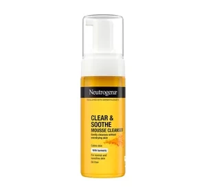 NEUTROGENA CLEAR AND SOOTHE GESICHTSREINIGUNGSSCHAUM 150ML