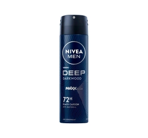 Nivea Men Deep DarkWood Maxx Tech 72h Black Carbon Antitranspirant 150ml