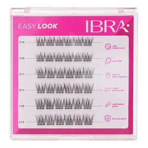 Ibra Easy Look selbstklebende Wimpernbüschel 0,07/C