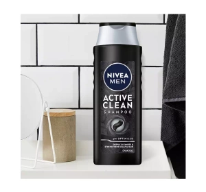 NIVEA MEN Active Clean Haarshampoo für Männer 400 ml