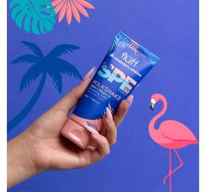 FLUFF ENERGYLANDIA SCHUTZCREME FÜR GESICHT UND KÖRPER SPF50 MILKSHAKE 100ML