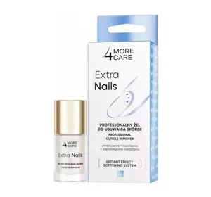 MORE4CARE EXTRA NAILS PROFESSIONELLES GEL ZUR NAGELHAUTENTFERNUNG 10ML