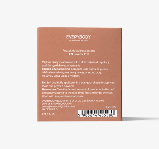 Everybody London x Aleksandra Sosfa Velours-Puderquaste 1 Stück
