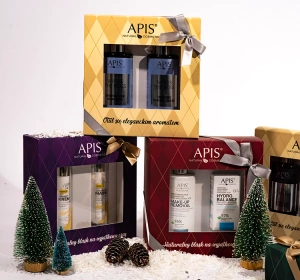 Apis Hydro Balance Geschenkset für die Gesichtspflege: Gesichtsreinigungsgel 300 ml + Feuchtigkeitscreme 100 ml 