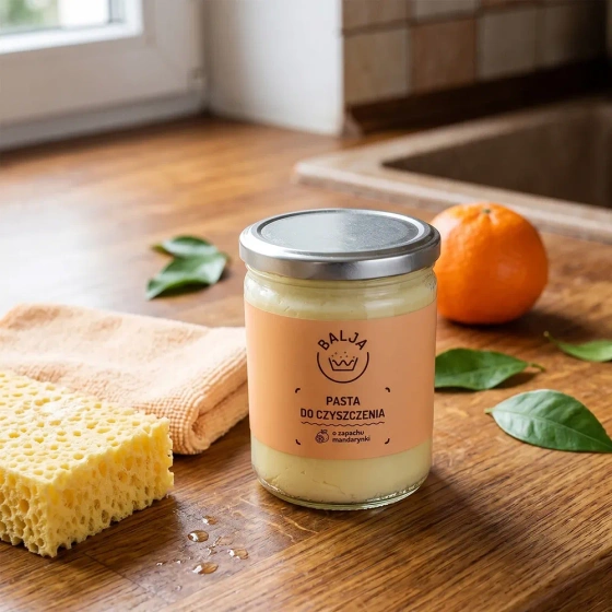 Kliknij na zdjęcie, aby je powiększyć Balja ökologische Reinigungspaste Mandarine 450 g