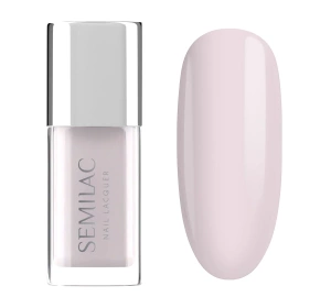 Semilac Nail Lacquer Klassischer Nagellack 102 Sheer Milky Pink 9 ml