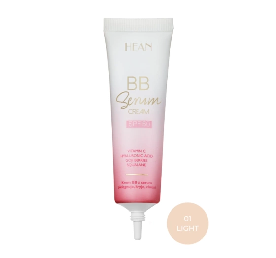 Hean BB Serum Aufhellende BB-Creme für das Gesicht SPF50 01 Light 30ml