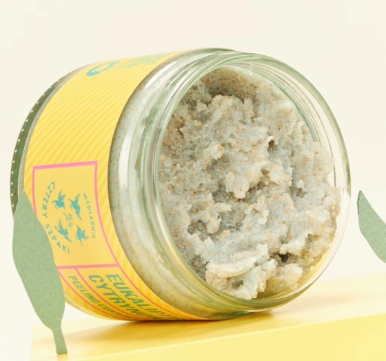 Mydlarnia Cztery Szpaki Zitronen-Eukalyptus Zuckerpeeling 250ml