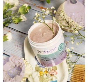 BIOLAVEN ORGANIC HAARMASKE FEUCHTIGKEITSSPENDUNG GLÄTTUNG 250ML