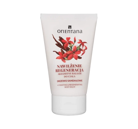 Orientana Feuchtigkeit & Regeneration Samtige Körperlotion Sandelholz 125 ml