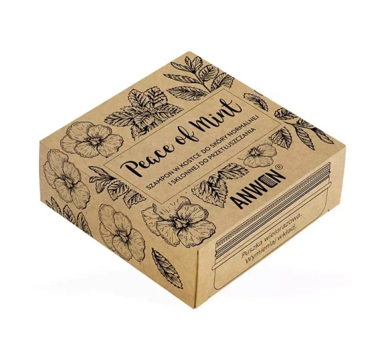 ANWEN PEACE OF MINT SHAMPOOWÜRFEL 75G + DOSE