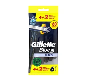 GILLETTE BLUE 3 EINWEGRASIERER 6 STÜCK