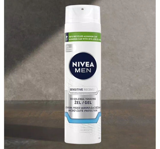 NIVEA MEN SENSITIVE RECOVERY RASIERGEL 200ML