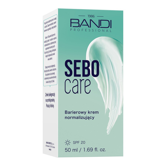 Kliknij na zdjęcie, aby je powiększyć Bandi Professional Sebo Care schützende Feuchtigkeitscreme SPF20 50ml