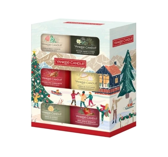 Kliknij na zdjęcie, aby je powiększyć Yankee Candle Apres Ski Kerzenset 6 x 37 g