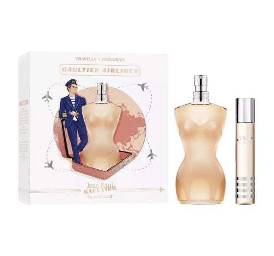 JEAN PAUL GAULTIER CLASSIQUE EDT SPRAY 100ML + 20ML SET