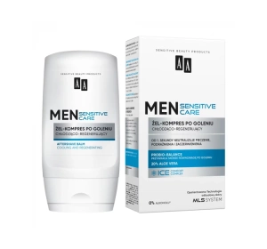 AA Men Sensitive Care Kühlend-regenerierendes Aftershave-Gel-Kompresse 100ml