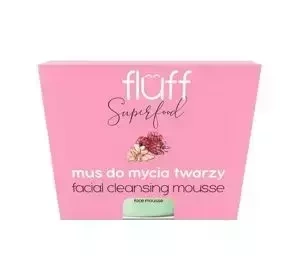 FLUFF FACIAL CLEANSING MOUSSE HIMBEERE MANDEL 50 ML