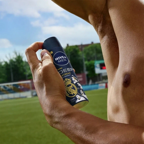 NIVEA MEN Deep Sport Limited Edition Real Madrid Antitranspirant für Männer 150 ml