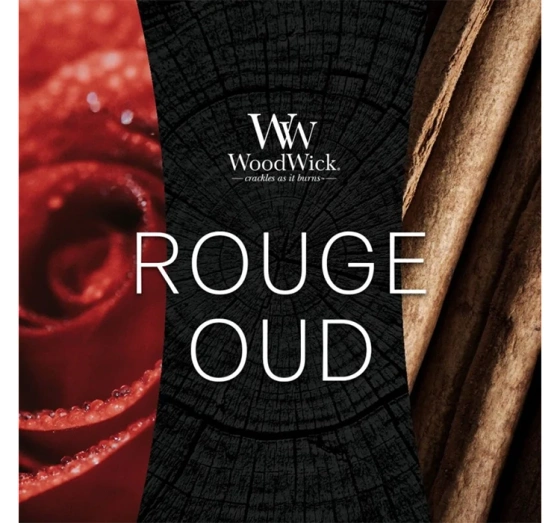 Woodwick Medium Jar Candle Duftkerze Rouge Oud 275 g
