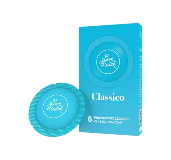 Kliknij na zdjęcie, aby je powiększyć LOVE MATCH CLASSICO KONDOME 6 STÜCK