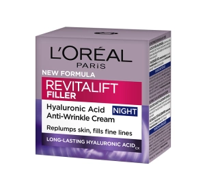 LOREAL REVITALIFT FILLER [HA] ANTI-AGE NACHTCREME 50 ML