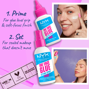 NYX Professional Makeup The Face Glue – extrem langanhaltende Make-up-Unterlage 35 ml