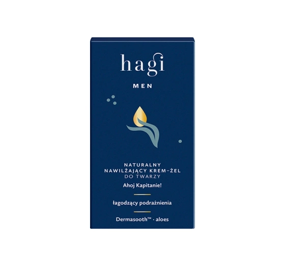 Hagi Men Ahoy Captain Feuchtigkeitsspendendes Gesichtscreme-Gel für Männer 50ml