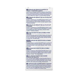 NIVEA MEN SENSITIVE CREME-GEL FÜR GESICHT UND 3-TAGE-BART 50ML