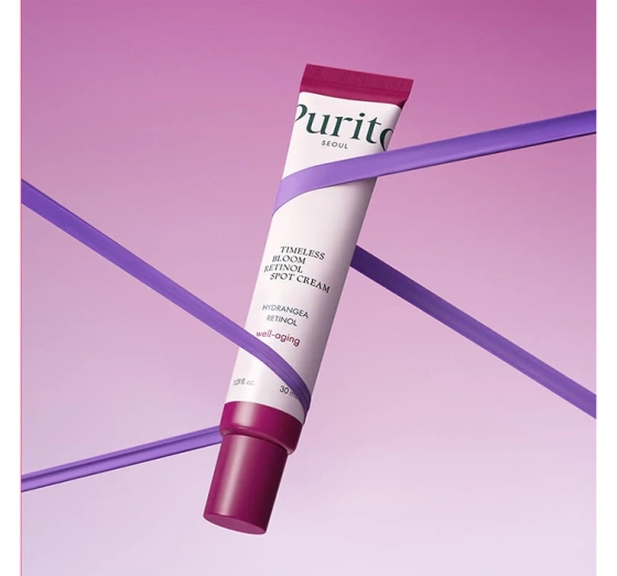 Purito Seoul Timeless Bloom Anti Falten Spot Creme mit Retinol 30ml