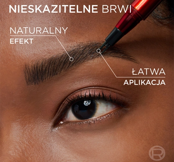 Kliknij na zdjęcie, aby je powiększyć L'Oréal Paris Faux Brow Präziser Augenbrauenstift Dark Brunette 1ml