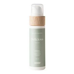 Anwen Delicious Travel Set: Feuchtigkeitsspendendes Haarshampoo Pistachio & Gardenia 100 ml