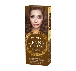 Venita Henna Color Farbpflegespülung mit Henna-Extrakt 14 Kastanie 75 ml