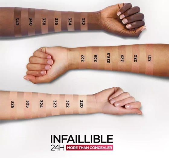 LOREAL INFALLIBLE MORE THAN CONCEALER 324 OATMEAL 11ML
