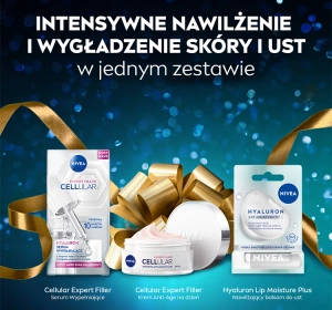 NIVEA Hyaluron Heroes Gesichtspflegeset Serum + Creme SPF30 + Lippenbalsam