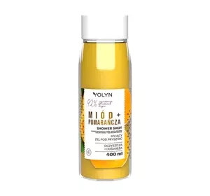 YOLYN SHOWER SHOT VEGANES DUSCHGEL HONIG + ORANGE 400ML