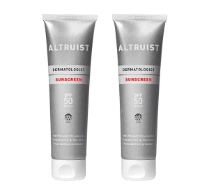 Altruist Dermatologist Sonnenschutz-Set mit zwei Sonnencremes für Gesicht und Körper, LSF 50, 2 x 100 ml