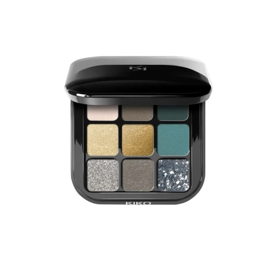 KIKO Milano Glamour Multi Finish Mini Lidschattenpalette 06 Green Vibes 2,5g