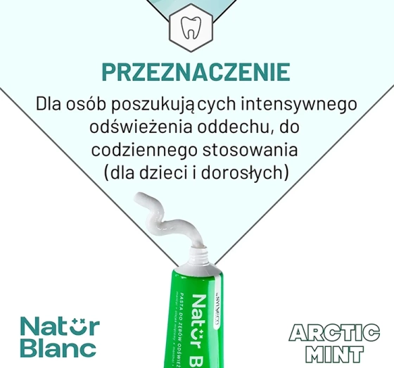 Sylveco Natur Blanc Erfrischende Zahnpasta Arctic Mint 100ml