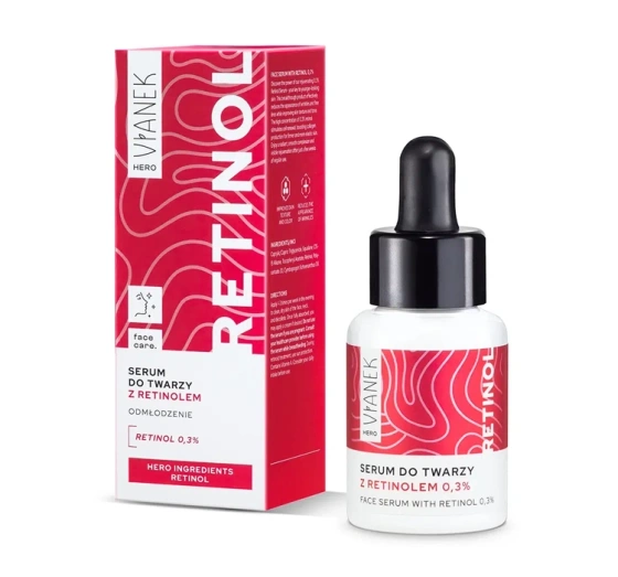 Vianek Hero Gesichtsserum mit Retinol 0,3% 30ml