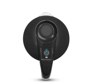 Dafi Crystal LED Wasserkanne mit Filter 2 l Schwarz + Classic-Filter