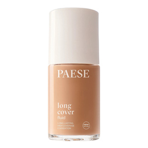 Paese Long Cover Fluid – cremige, deckende Gesichtsgrundierung, neue Formel, 03 Golden Beige, 30 ml