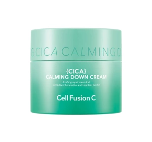 Cell Fusion C Cica Calming Down Cream Beruhigende Creme für empfindliche Haut 50 ml