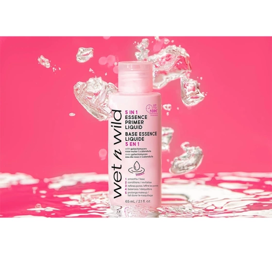 WET N WILD ESSENCE PRIMER LIQUID FLÜSSIGE MAKE UP BASIS 5IN 65ML